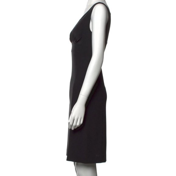 Narciso Rodriguez Black Mini Dress Sleeveless - Picture 4 of 10